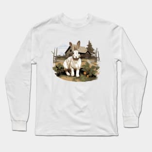 Farm Rabbit Long Sleeve T-Shirt